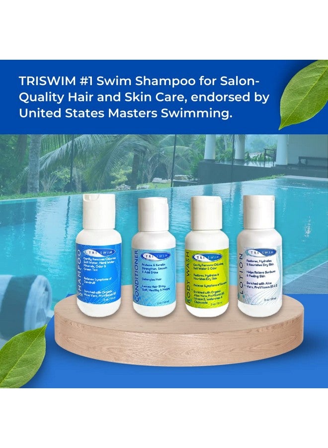 Shot Set Travel Set In Cosmetic Bag With Shampoo Body Wash Lotion And Conditioner For Hydrated Skin And Healthy Hair