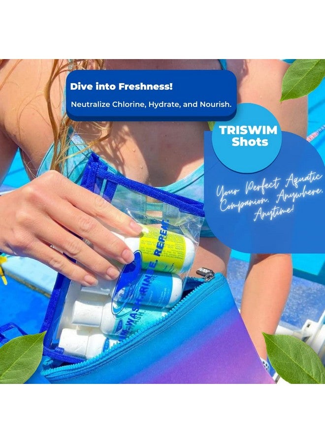 Shot Set Travel Set In Cosmetic Bag With Shampoo Body Wash Lotion And Conditioner For Hydrated Skin And Healthy Hair