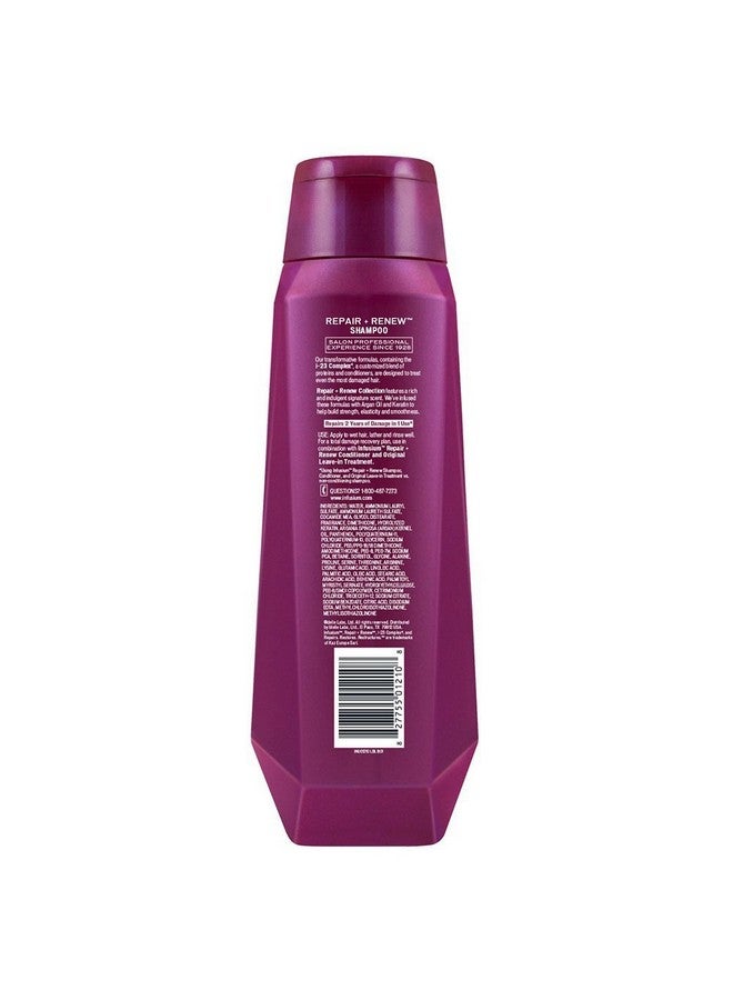 Professional Treatments Haircare Repair & Renew With Argan Oil & Keratin Shampoo & Conditioner Set Net Wt. 13.5 Fl Oz (400 Ml) Per Bottle One Set