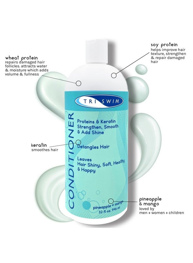 Swimmers Conditioner Mango 32 Fl Oz