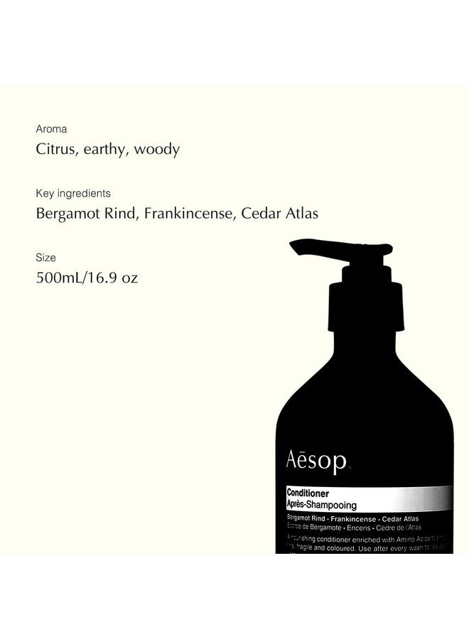 Conditioner ; 500Ml/16.9 Oz ; Parabenfree Crueltyfree & Vegan Hair Conditioner