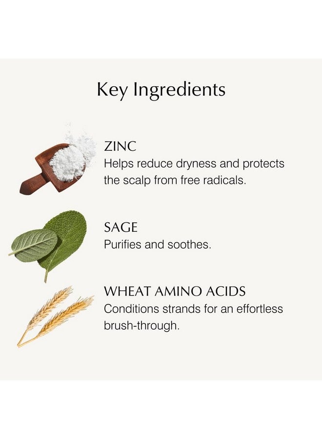 2In1 Shampoo & Conditioner For Dry Scalp With Zinc & Sage 16 Oz