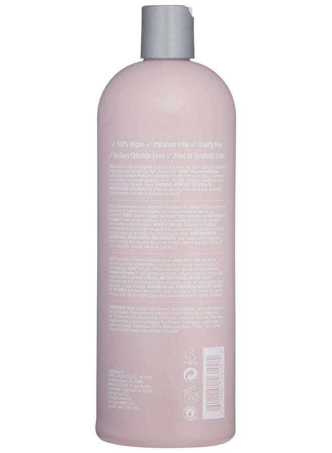 Volume Conditioner Grapefruit & Lemongrass 32 Fl Oz