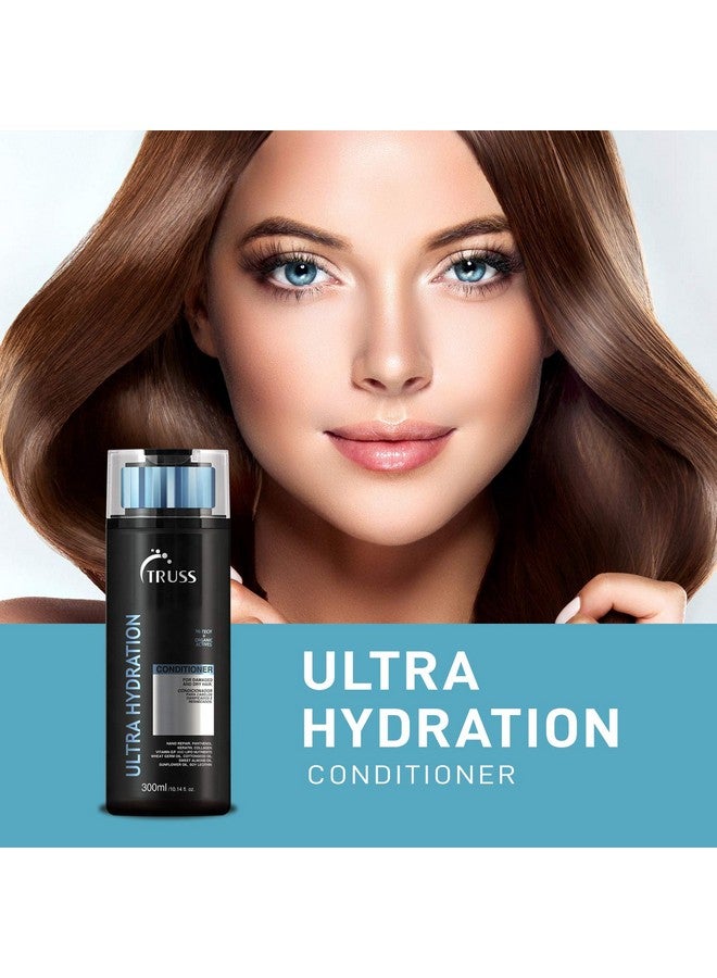 Ultra Hydration Conditioner Deep Moisturizing Conditioner For Colored Highlighted Bleached Chemically Damaged Hair Restores & Revitalizes All Hair Types All Textures