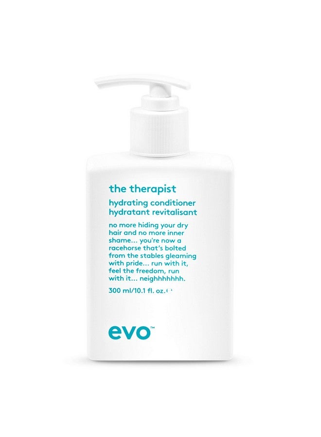 The Therapist Hydrating Conditioner Hydrates Strengthen And Softens Whilst Improving Shine Protects Colour Treated Dry Hair Helps To Detangle 300Ml / 10.1Fl.Oz