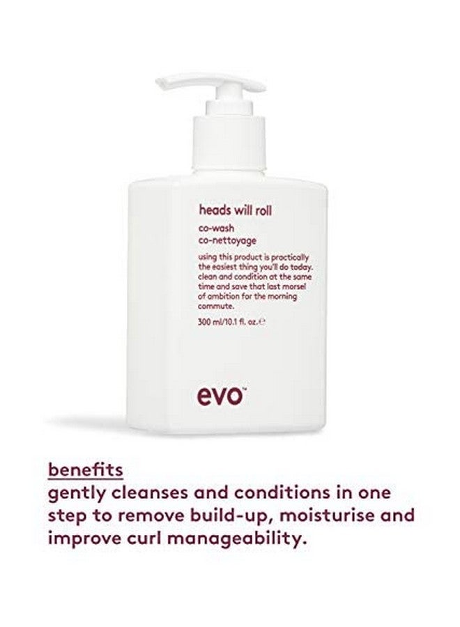 Heads Will Roll Cleansing Conditioner For Curly Hair Moisturizing Curl Defining & Frizz Eliminating 300Ml / 10.1Fl.Oz