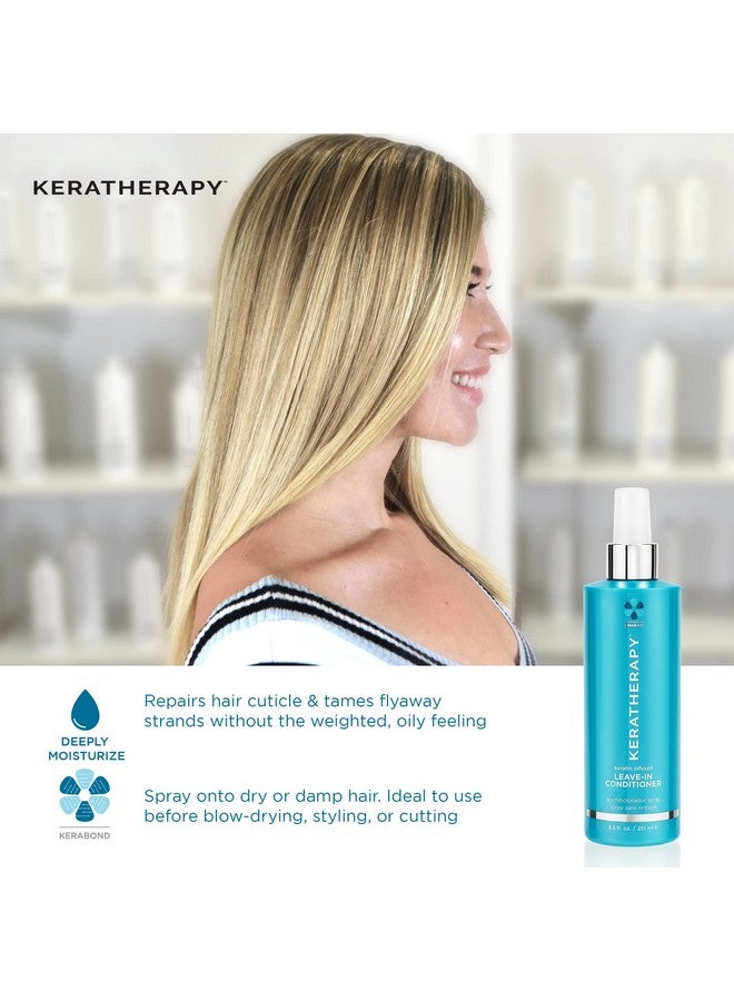 Keratin Infused Moisture Conditioner 10.1 Fl. Oz. 300 Ml Hydrating & Moisturizing Conditioner For Dry Or Damaged Hair With Collagen Jojoba Oil & Kerabond Technology Sulfate Free