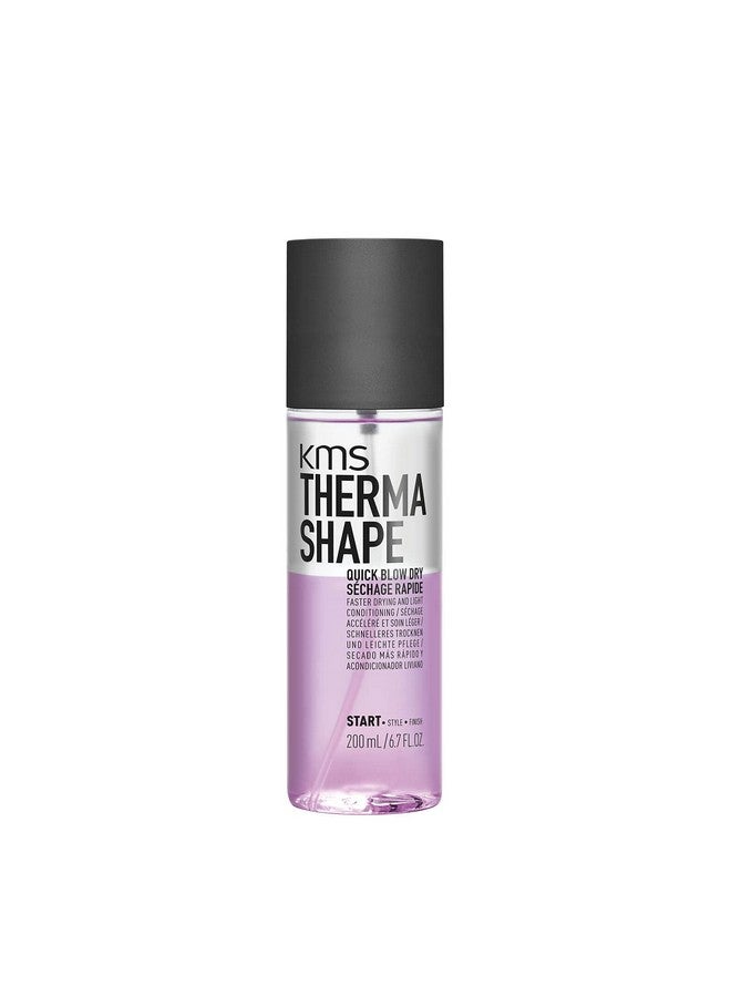 Thermashape Quick Blow Dry Spray For Full Natural Blow Outs 6.7 Oz