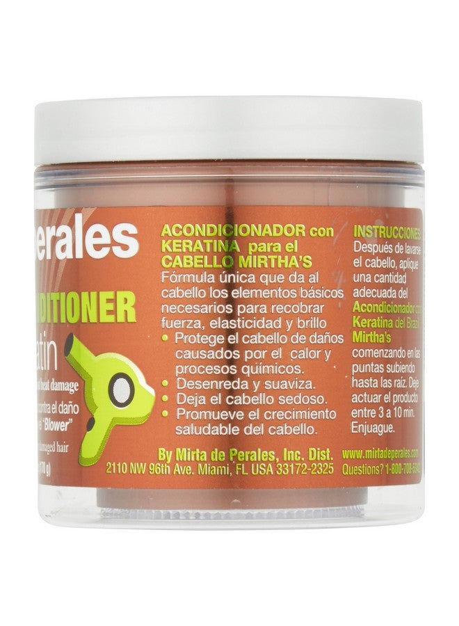 Mirta De Perale Hair Conditioner With Keratin 6 Oz ( Pack Of 2)