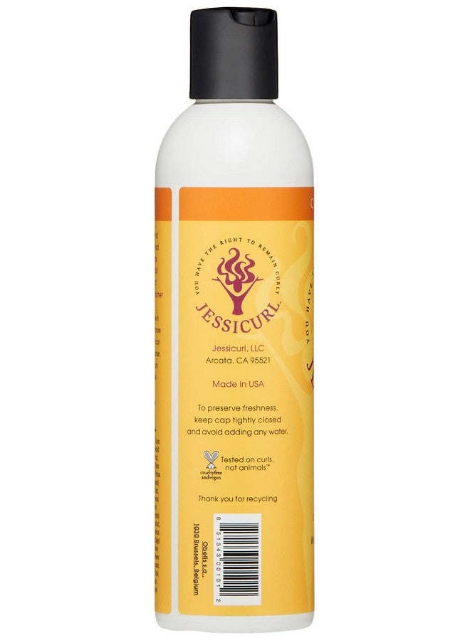 Aloeba Daily Conditioner For Curly Hair Citrus Lavender 8 Fl Oz. Leave In Conditioner And Hair Detangler For Fine Hair