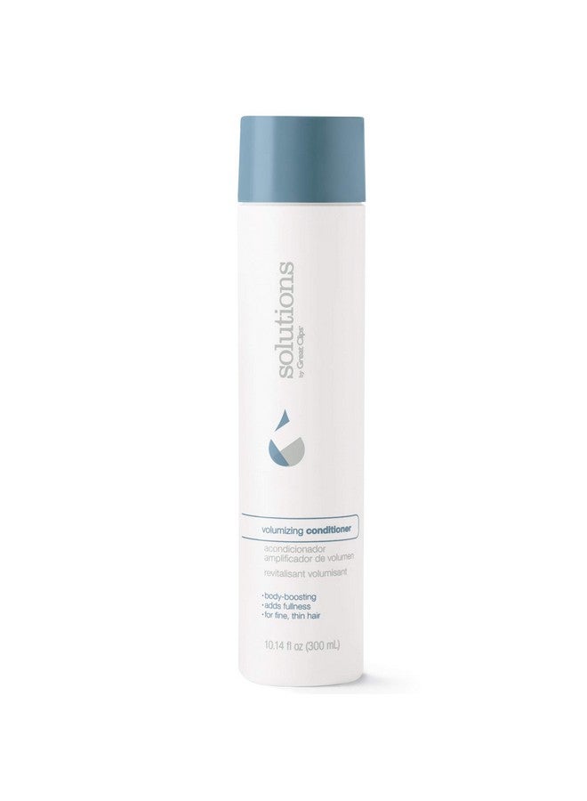 Solutions Volumizing Conditioner 10Oz ; Adds Volume Thickness & Shine ; For Fine Thin & Oily Hair