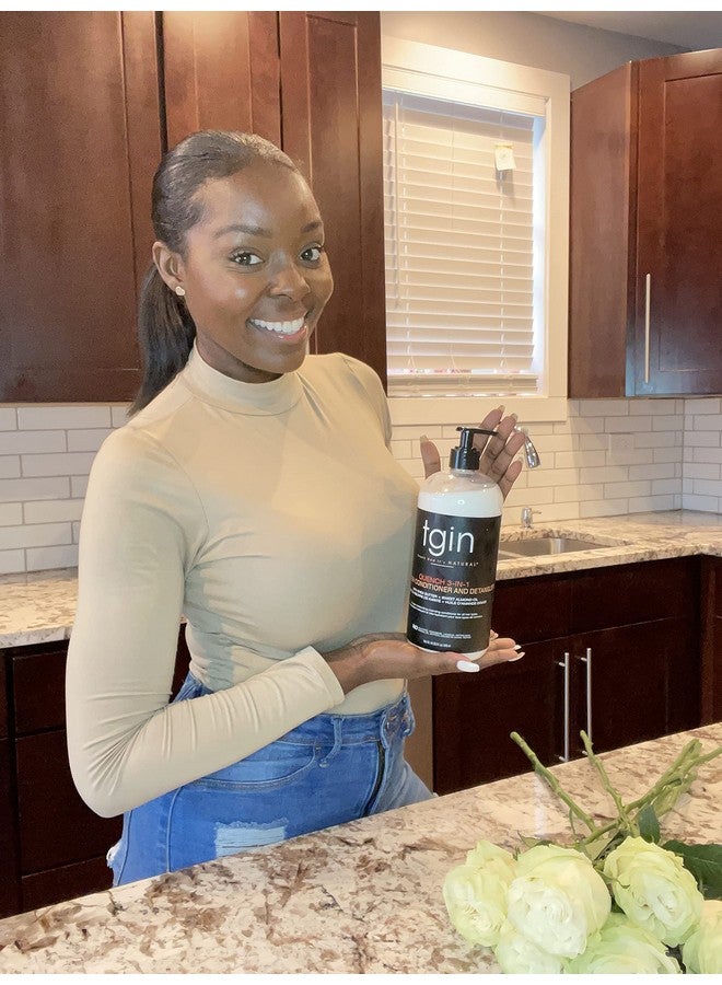 Tgin Quench 3In1 Cowash Conditioner And Detangler For Dry Hair Curly Hair 13 Oz