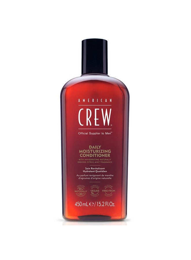Conditioner For Men Daily Moisturizer Naturally Derived Vegan Formula Citrus Mint Fragrance 15.2 Fl Oz