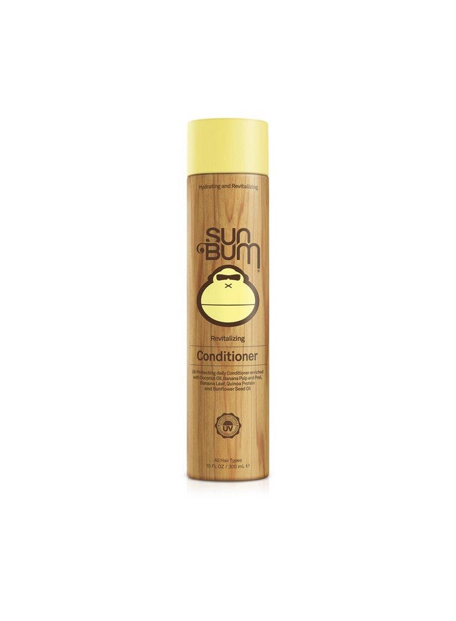 Revitalizing Conditioner; Smoothing And Shine Enhancing ;Paraben Free Gluten Free Vegan Uv Protection ; Daily Conditioner For All Hair Types ; 10 Oz Bottle