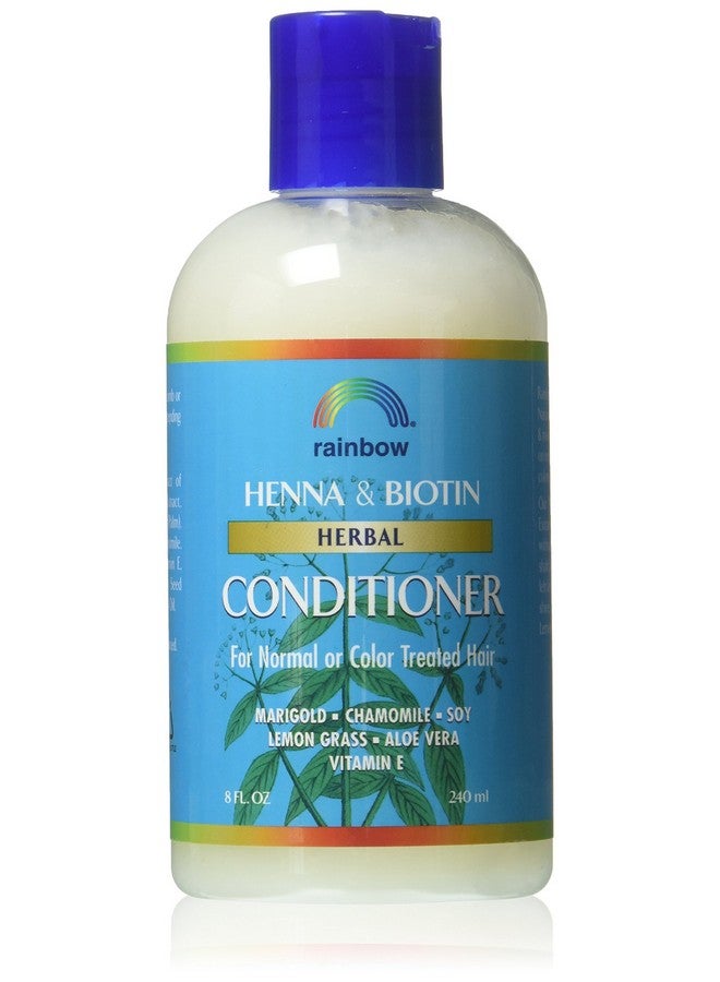 Henna & Biotin Herbal Conditioner For Normal Or Color Treated Hair 8 Oz