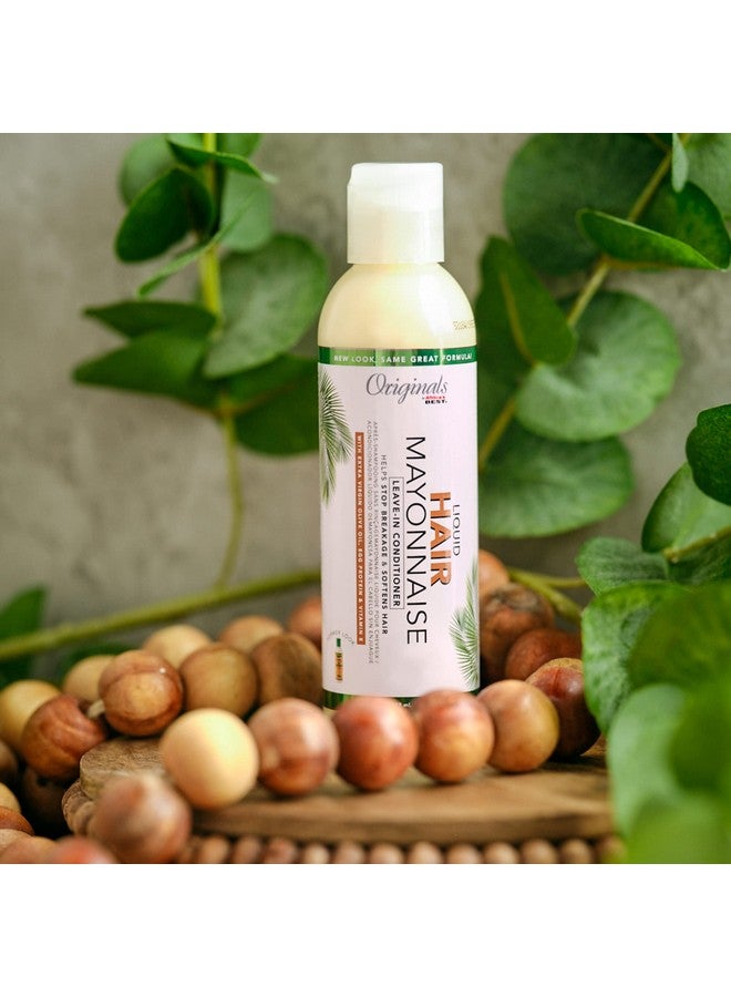 Leave In Liquid Hair Mayonnaise Leavein Conditioner Repairs Rebuilds And Revitalizes Hair Excellent For All Hair Types 6 Oz