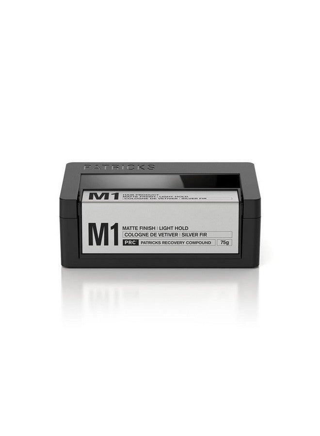 ; M1 Matte Pomade For Men'S Hair ; Light Hold Styling Product For Natural Hair Or No Product Look ; Thickening Paste ; For Thin/Thinning Hair Control ; Travel Friendly ; Sulfate Free ; 75G