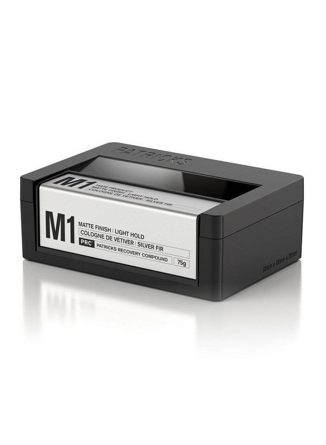 ; M1 Matte Pomade For Men'S Hair ; Light Hold Styling Product For Natural Hair Or No Product Look ; Thickening Paste ; For Thin/Thinning Hair Control ; Travel Friendly ; Sulfate Free ; 75G
