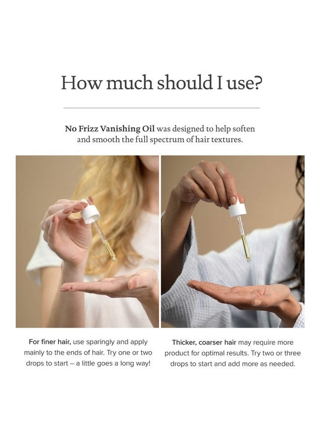 No Frizz Vanishing Oil New Formula