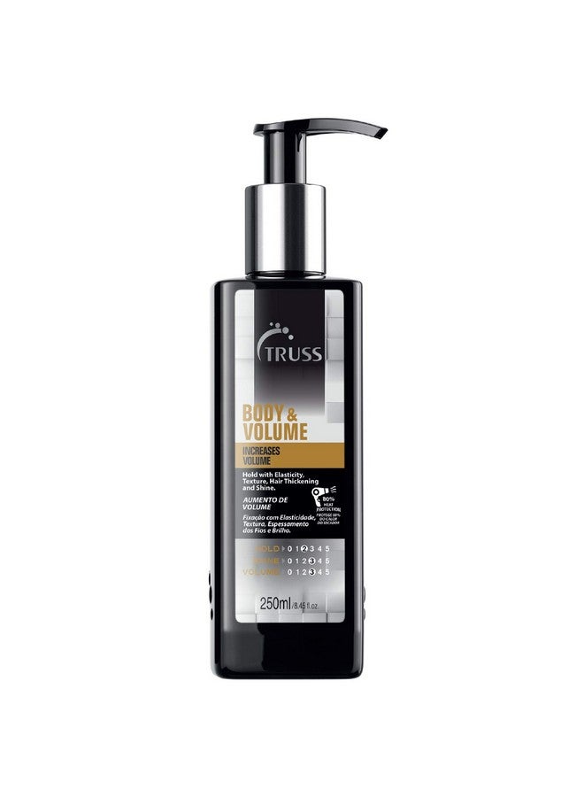 Body & Volume Weightless Heat Activated Cream For Volume And Texture To Thin Oily Hair Types Light To Medium Hold With Elasticity Hair Thickening & Shine (8.45Oz)