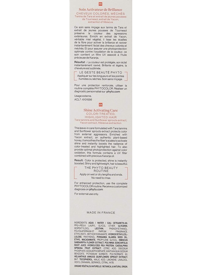 Phyto Phytocolor Shine Activating Care 5.07 Fl Oz