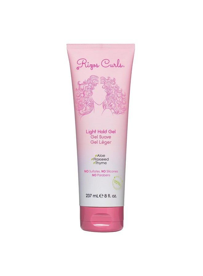 Light Hold Styling Gel For Curly & Wavy Hair Siliconefree (8Oz)
