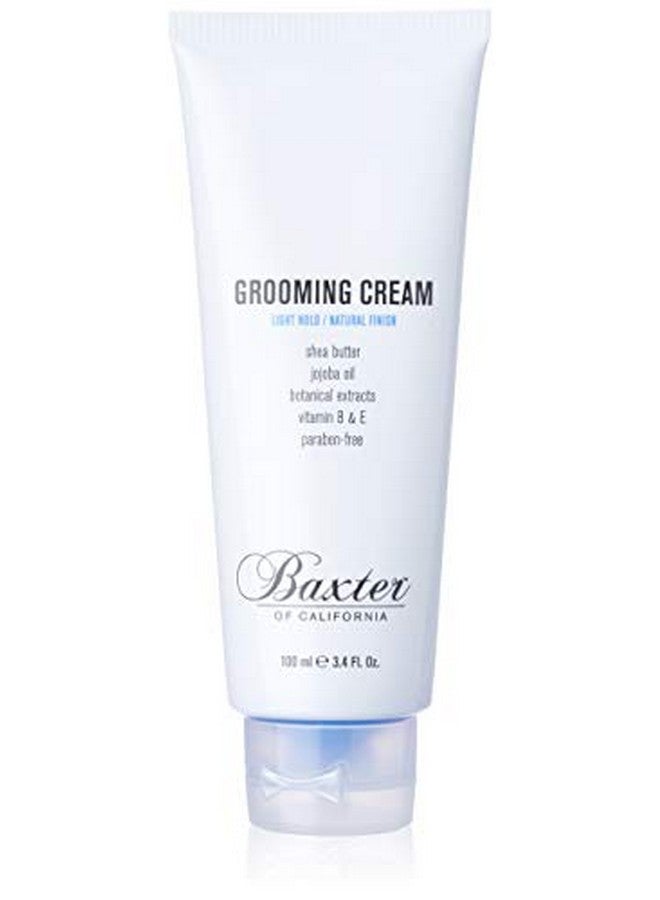 Grooming Cream For Men ; Light Hold ; Natural Finish ; Hair Styler ; 3.4 Oz