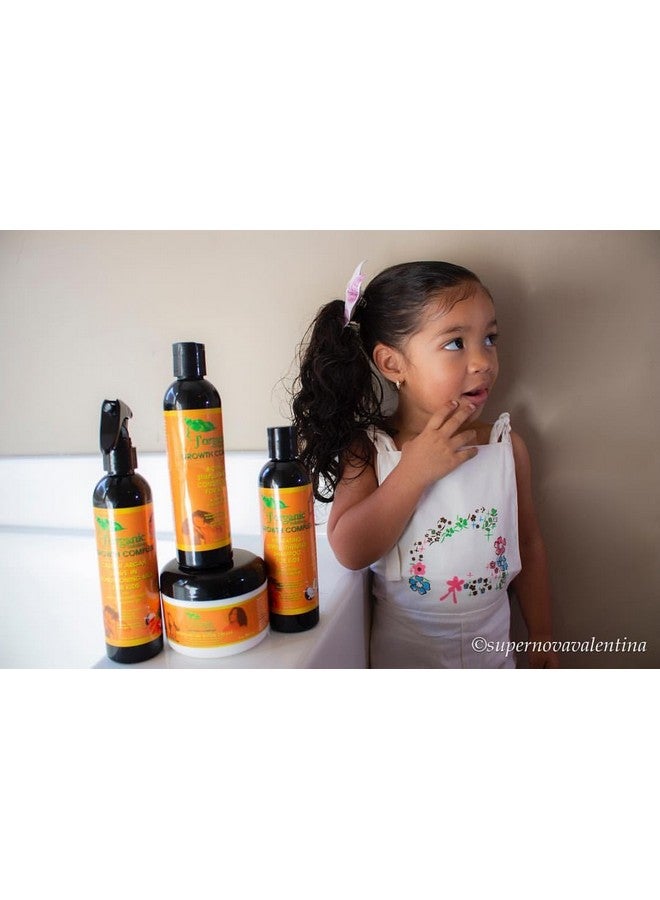 Daily Kids' Hair Moisturizer With Marshmallow Root & Avocado Oil Boost Natural Shine Lockin Deep Moisture And Promote Easy Manageability For Curly & Textured Hair 8Oz