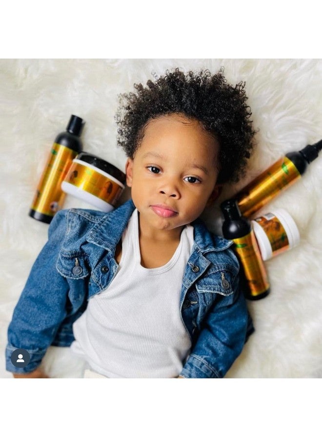 Daily Kids' Hair Moisturizer With Marshmallow Root & Avocado Oil Boost Natural Shine Lockin Deep Moisture And Promote Easy Manageability For Curly & Textured Hair 8Oz