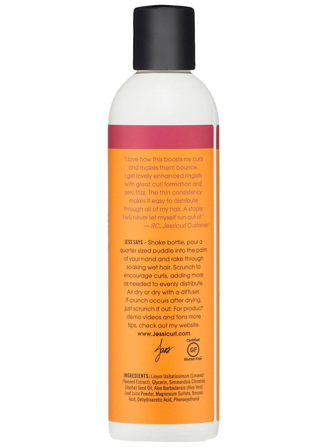 Rockin' Ringlets Styling Potion No Fragrance Added 8 Fl Oz. Curl Enhancer With Flaxseed Extract Curl Defining Styler For Curly Hair And Frizz Control