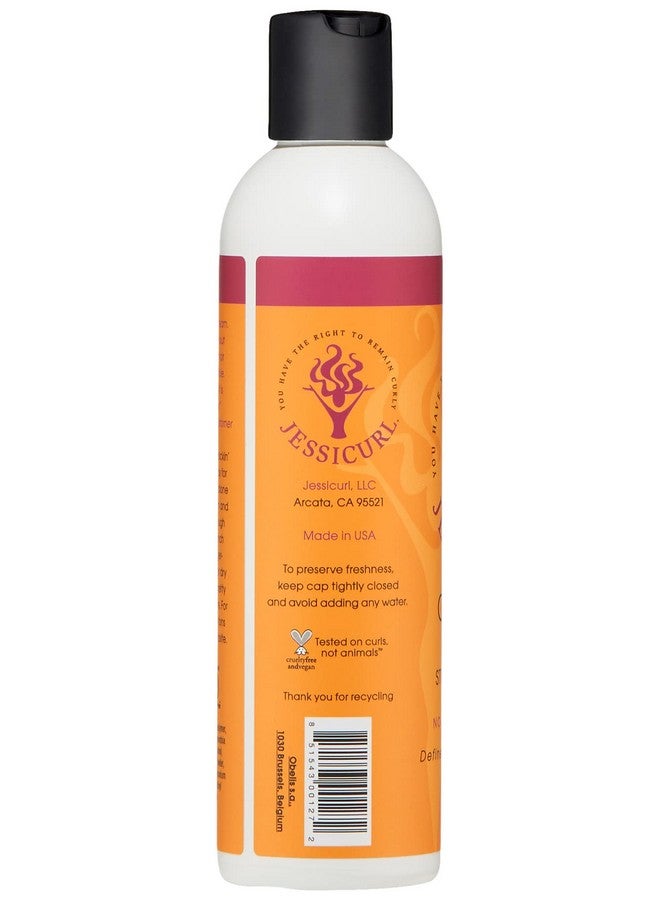Confident Coils Styling Solution No Fragrance Added 8 Fl Oz. Curl Cream For Humidity Control And Frizz Control Curly Hair Products Styling Cream