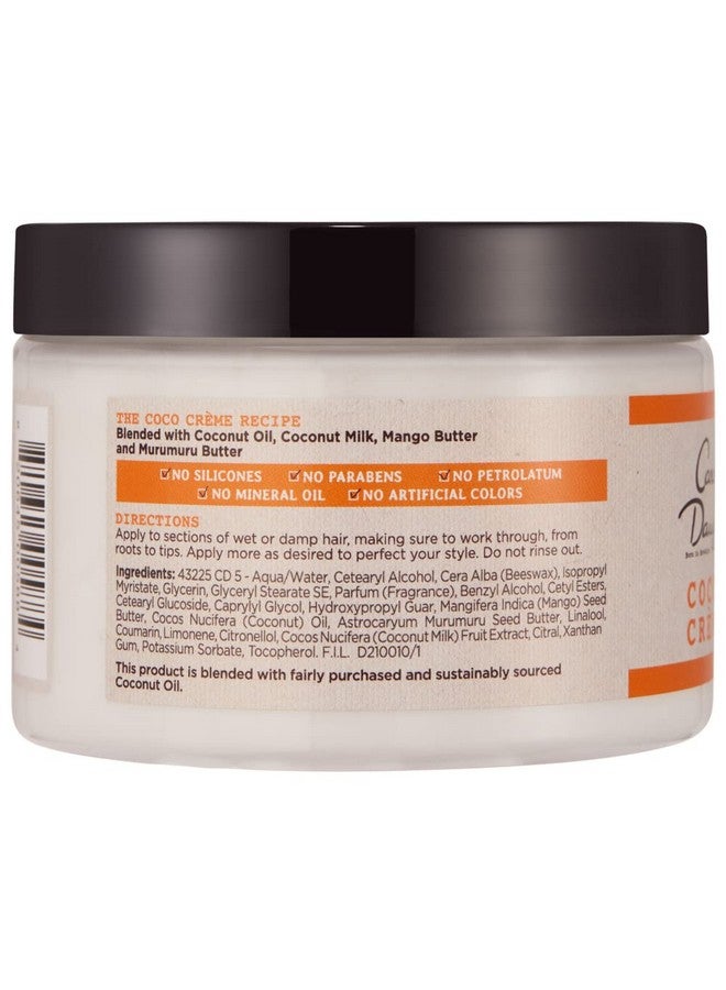 Carol?S Daughter Coco Creme Coil Enhancing Moisture Butter For Very Dry Hair With Coconut Oil And Mango Butter Paraben Free And Silicone Free Butter For Curly Hair 12 Oz