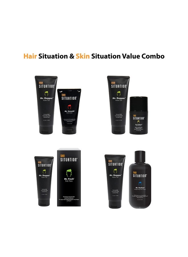 Mr. Dapper Matte Hair Gel Strong Hold For Men