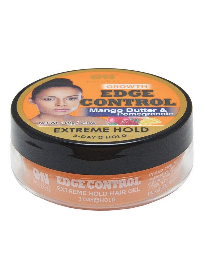 Edge Control Extreme Holdmango Butter And Pomegranate (3.4Oz)