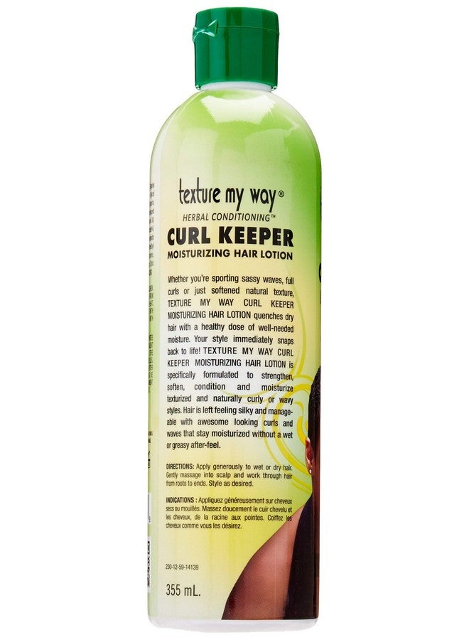 Africas Best Orig Texture My Way Curl Keeper Lotion 12 Ounce (354Ml)