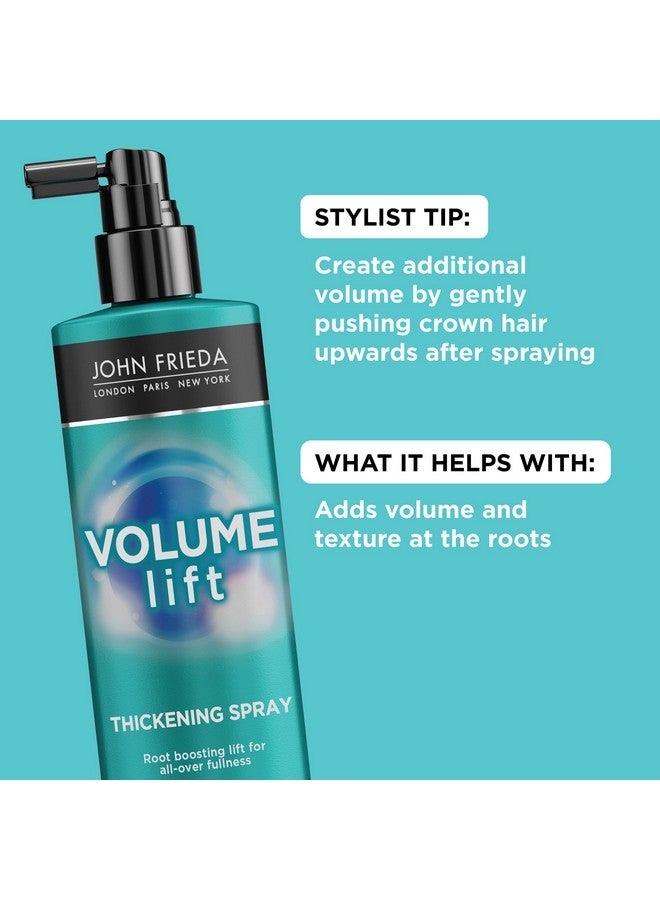 Volume Lift Thickening Spray For Natural Fullness 6 Ounces Fine Or Flat Hair Root Booster Spray With Airsilk Technology