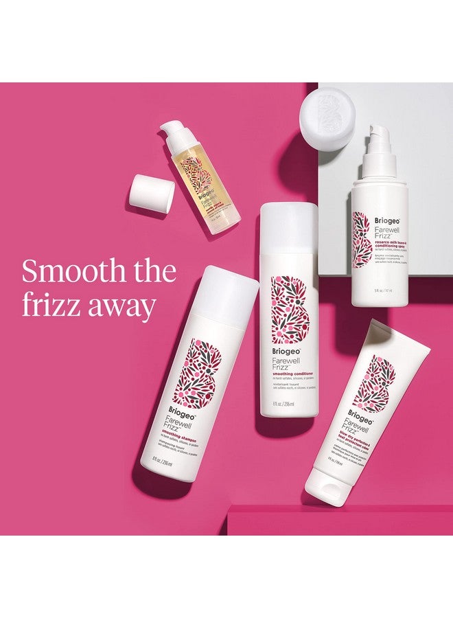 Farewell Frizz Blow Dry Cream Heat Protectant For Hair Anti Frizz Hair Product With Argan Oil For Styling 4 Oz