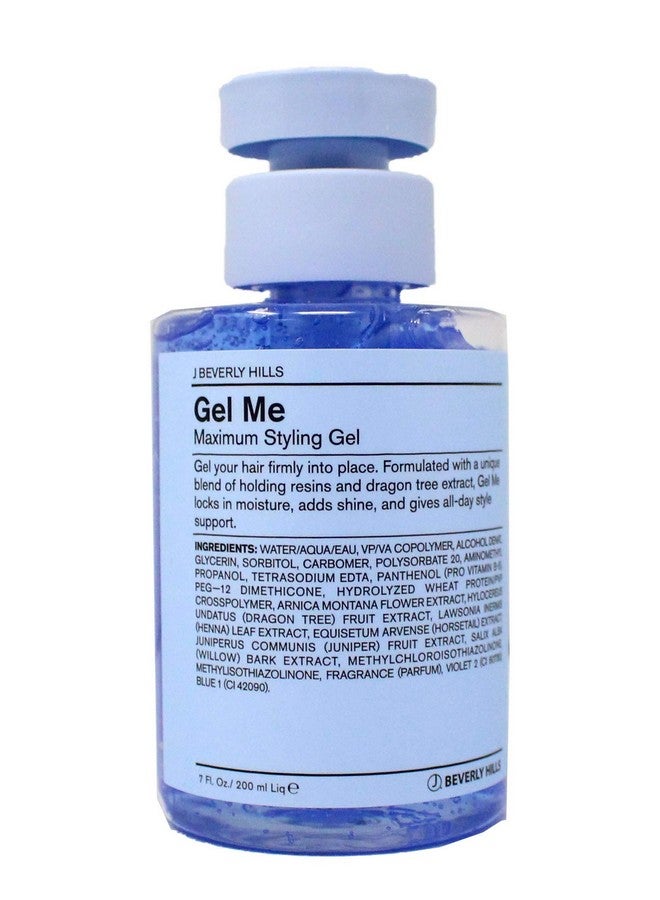 Blue Gel Me Formulated With Vitamin B5 Ingredient Blend For Firm Hold 7 Oz
