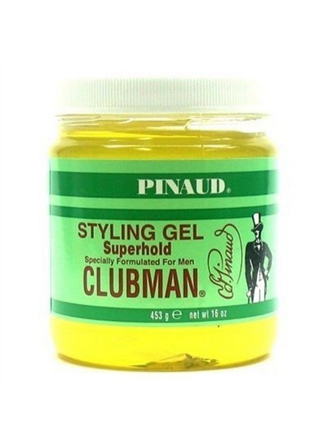 Style Gel Men'S Super Hold 16Oz. Jar (2 Pack)