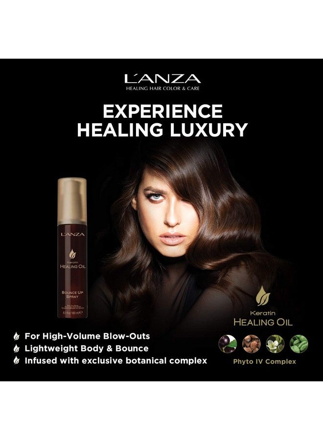 Keratin Healing Oil Bounce Up Spray Boosts Volume And Shine With A Weightless Formula For An Extra Push Of Fullness Body & Bounce (6.1 Fl Oz)