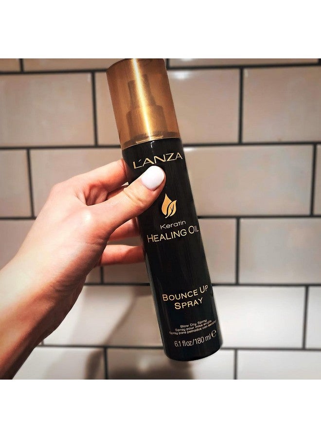 Keratin Healing Oil Bounce Up Spray Boosts Volume And Shine With A Weightless Formula For An Extra Push Of Fullness Body & Bounce (6.1 Fl Oz)
