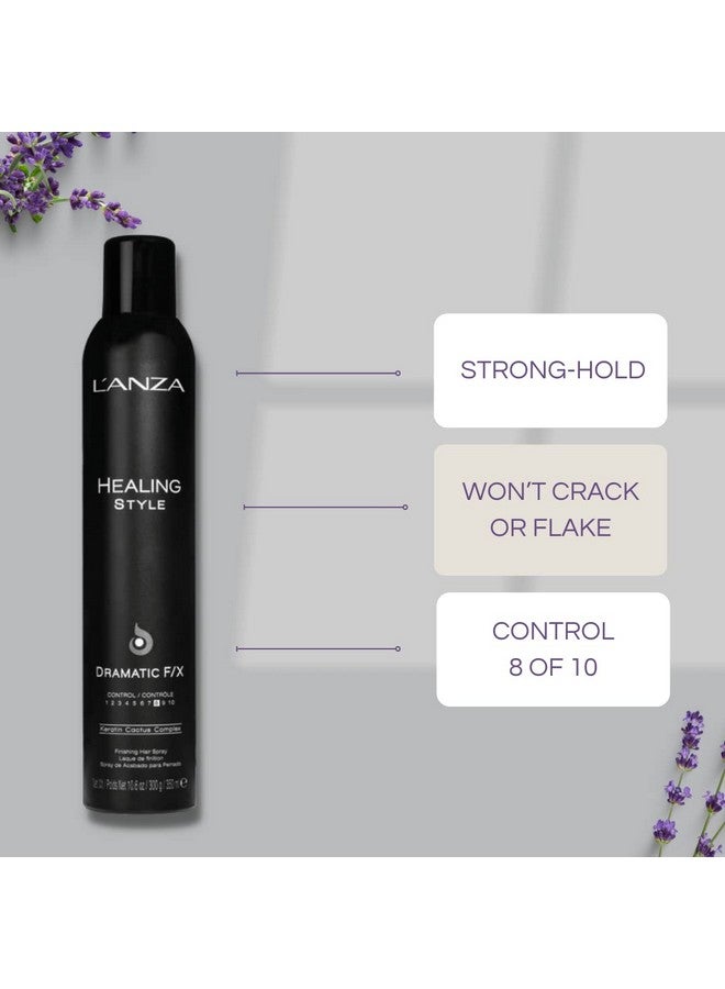 Healing Style Dramatic F/X Hair Spray With Strong Hold Effect Eliminates Frizz Nourishes And Restructures The Hair While Styling With Uv And Heat Protection To Prevent Damage (10.6 Ounce)