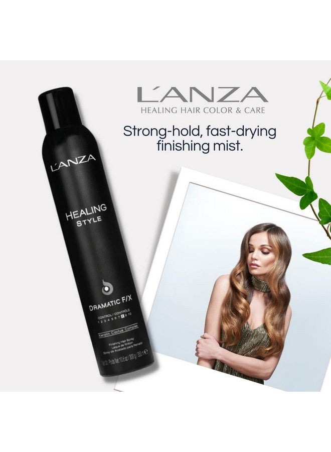 Healing Style Dramatic F/X Hair Spray With Strong Hold Effect Eliminates Frizz Nourishes And Restructures The Hair While Styling With Uv And Heat Protection To Prevent Damage (10.6 Ounce)