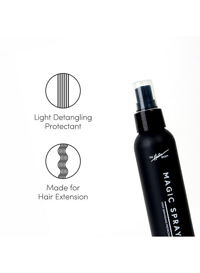 Magic Spray Lightweight Detangling Formula Designed For Hair Extensions & Wigs Parabenfree Colorsafe Vegan Infused With Aloe & Honeyquat (8 Oz)