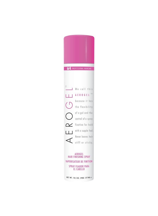 Tri Aerogel Hairspray Nontoxic Hair Finishing Spray For Styling Volumizing And Holding Curly Hair With Flexible Hold For Women And Men Pack Of 1 (10.5 Oz)