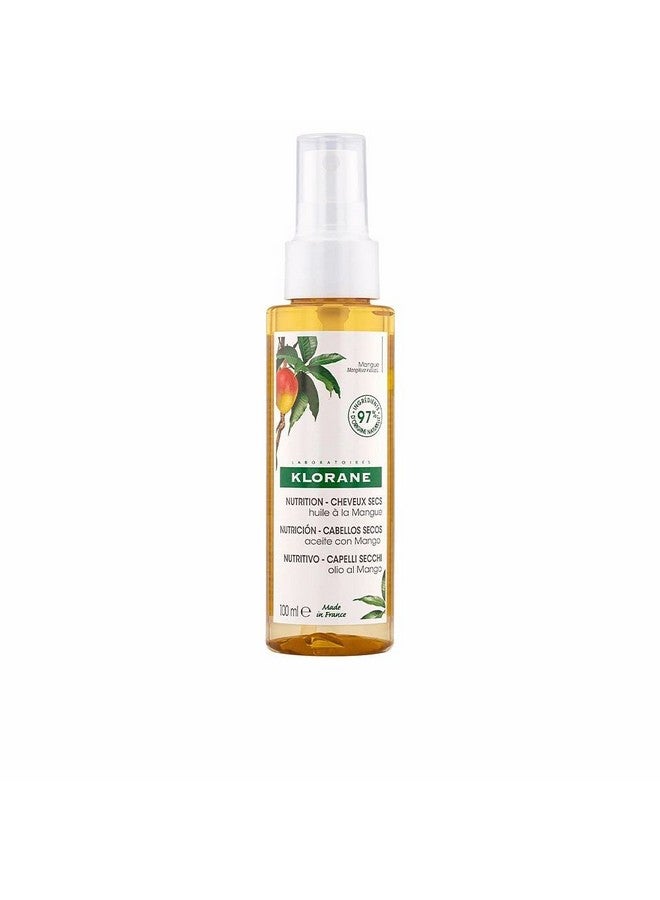 Nourishing Dry Hair Oil With Mango Hydrating And Protecting Biphase Spray Paraben Sulfate And Alcohol Free Vegan Dermatologist Tested