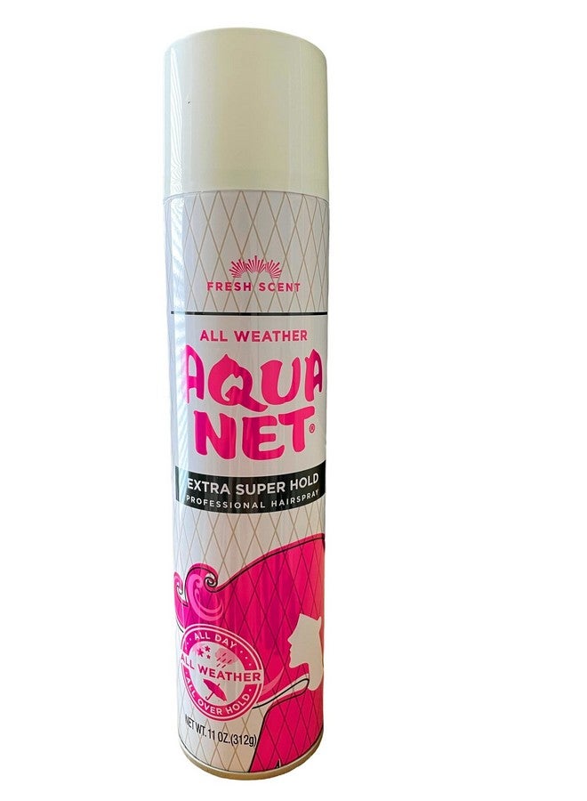 Aqua Net Professional Hair Spray Extra Super Hold Fresh Fragrance 11 Oz By Aqua Net (Pack Of 3)