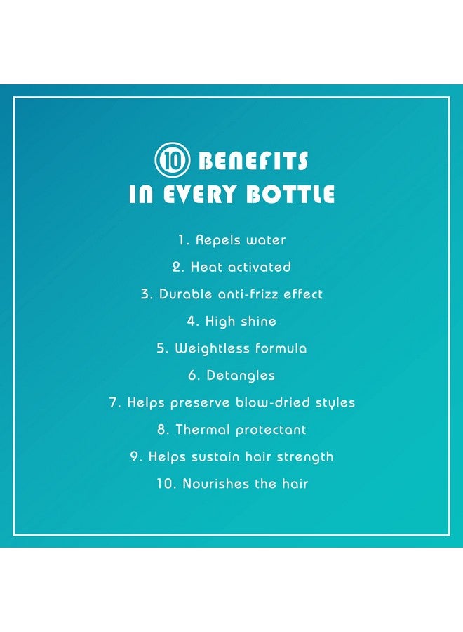 It'S A 10 Blow Dry Miracle H2O Shield Leave In Weather Protectant Treatment Frizz Free Moisture Locking 6 Fl. Oz.