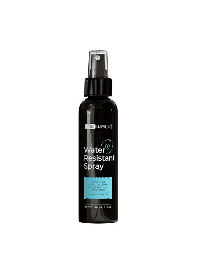 Hair Iillusion (Water Resistant) Hair Spray Allows You To Get Your Hair Wet