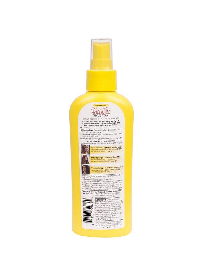 Sunin With Lemon Sprayin Hair Lightener 4.7 Ounce By Sunin